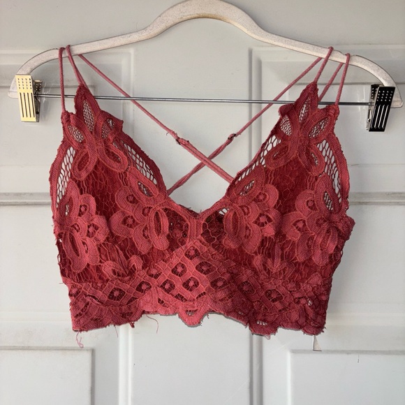 Free People Other - Free People crochet bralette size S